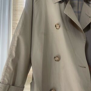 Vintage Christian Dior Monsieur Beige Trench Coat